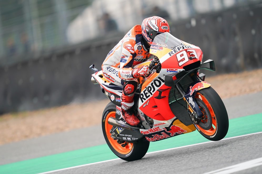 Hasil Pemanasan MotoGP Thailand: Marquez Dibuntuti 4 Yamaha