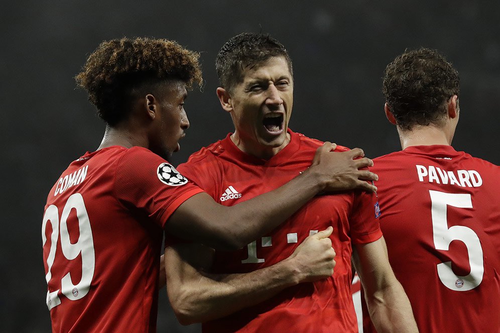 Statistik Laga Bayern Munchen vs Tottenham: Bukti Ketajaman Lewandowski