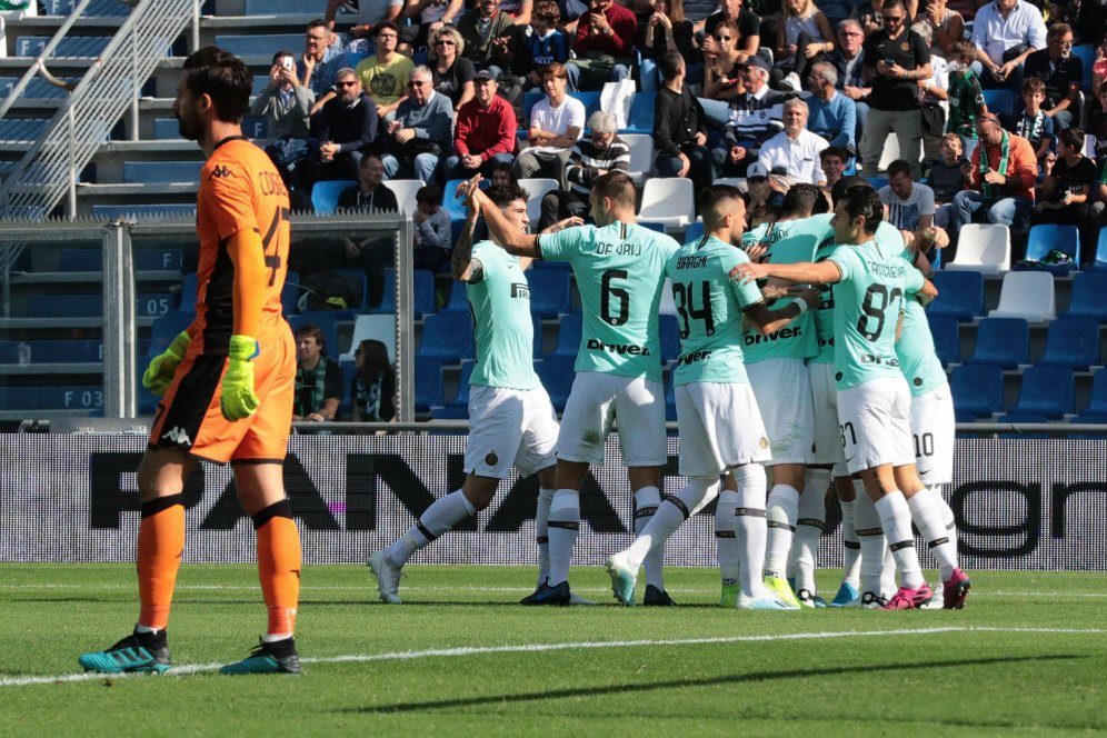 Hasil Pertandingan Sassuolo vs Inter Milan: Skor 3-4