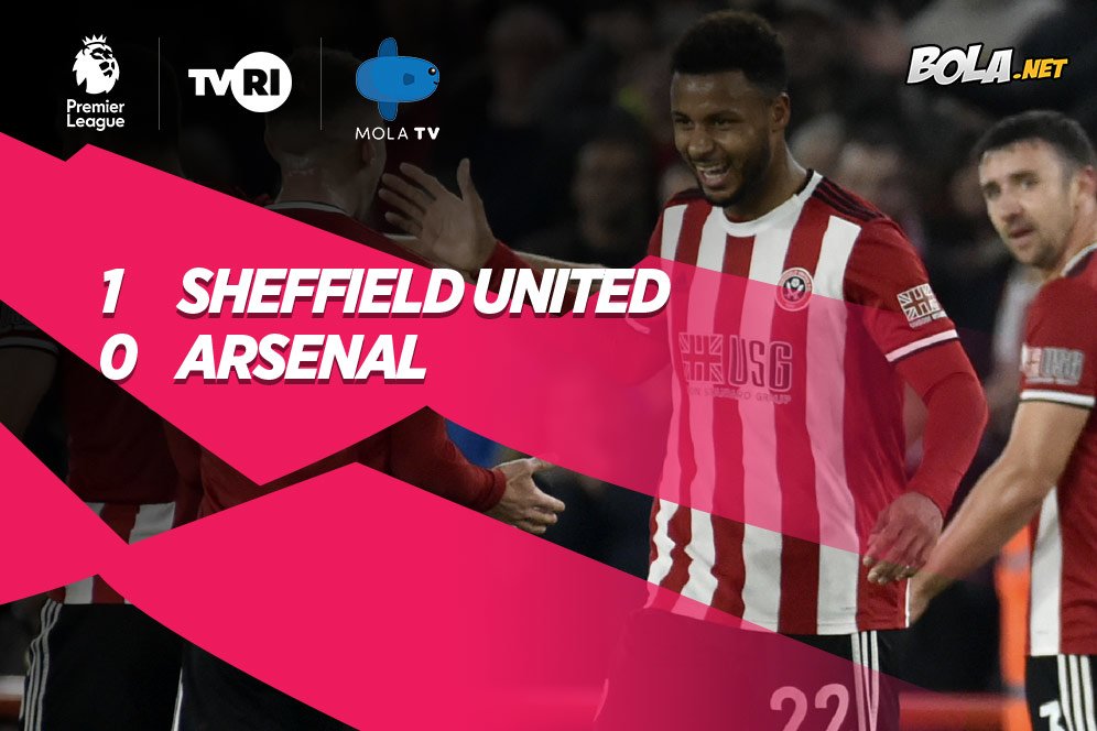 Hasil Pertandingan Sheffield United vs Arsenal: Skor 1-0