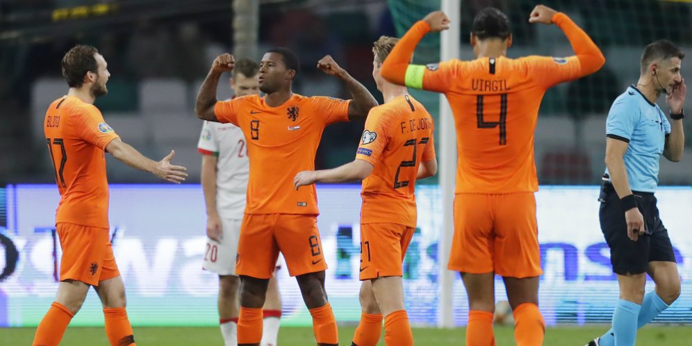 Hasil Pertandingan Belarusia vs Belanda: Skor 1-2