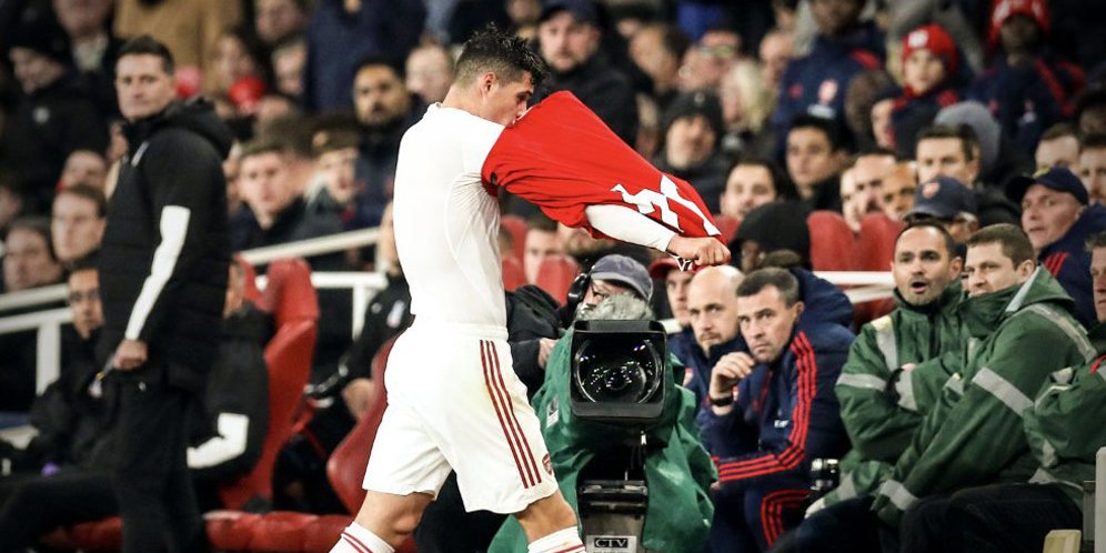 Dicemooh di Emirates Stadium, Granit Xhaka Tantang Balik Fans Arsena