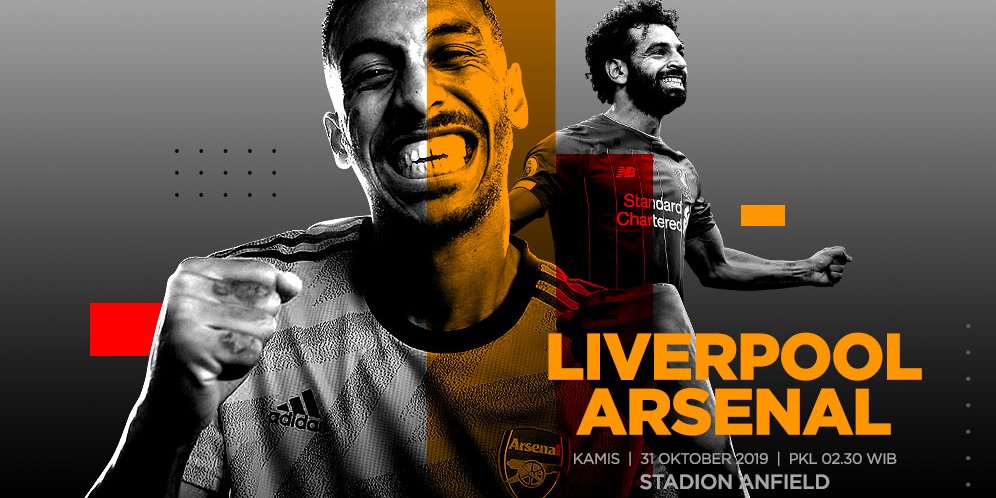 Prediksi Liverpool vs Arsenal 31 Oktober 2019