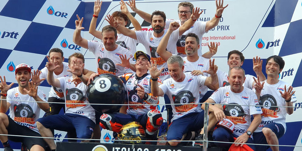 'Beri Kontrak 4 Tahun, Honda Diperbudak Marc Marquez'