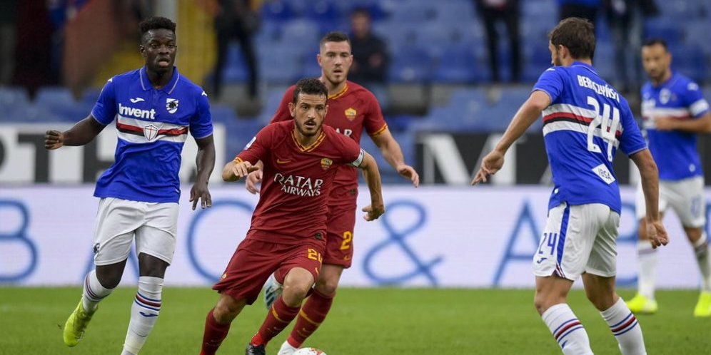 Hasil Pertandingan Sampdoria vs AS Roma: Skor 0-0