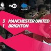 Hasil Pertandingan Manchester United vs Brighton: Skor 3-1