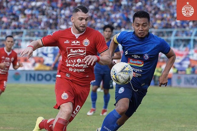 Hasil Pertandingan Arema FC vs Persija Jakarta: 1-1