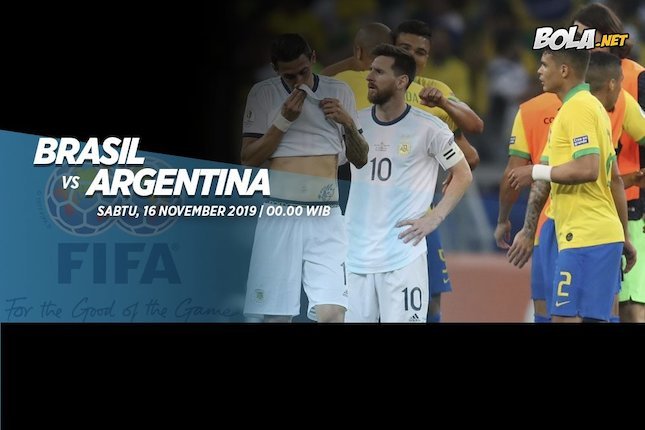 Prediksi Brasil vs Argentina 16 November 2019 Prediksi Brasil vs Argentina 16 November 2019