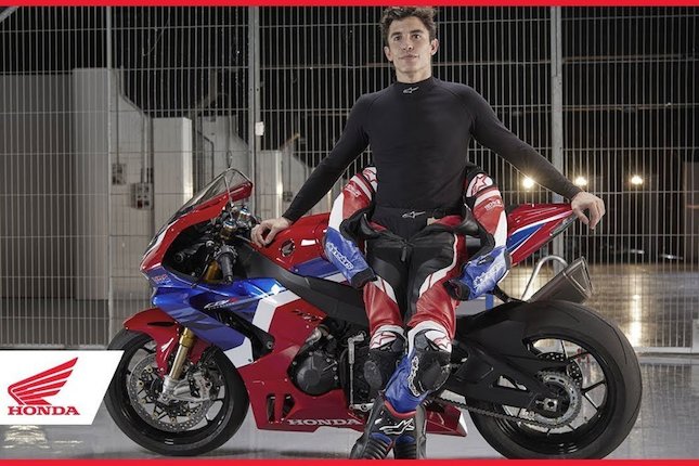 Marc Marquez Jajal Honda CBR1000RR-R 2020 (c) Honda