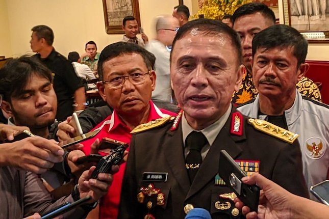 Ketua Umum PSSI, Mochamad Iriawan (c) Bola.net/Fitri Apriani