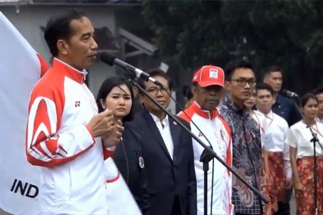 Presiden RI Joko Widodo (c) BPMI