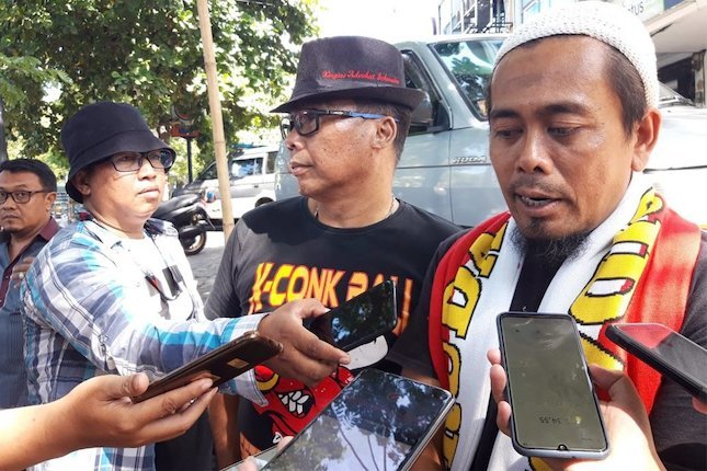Koordinator Aksi Supporter, Tulus Budi (c) Bola.net/Mustopa El Abdy