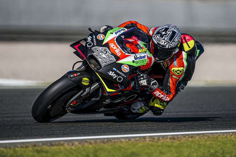 Aprilia Racing Terpaksa Uji Coba Tanpa Aleix Espargaro