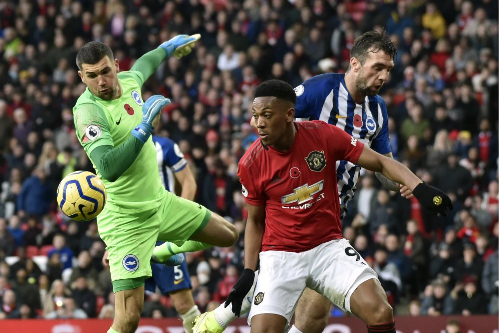 Man of the Match Manchester United vs Brighton: Anthony Martial