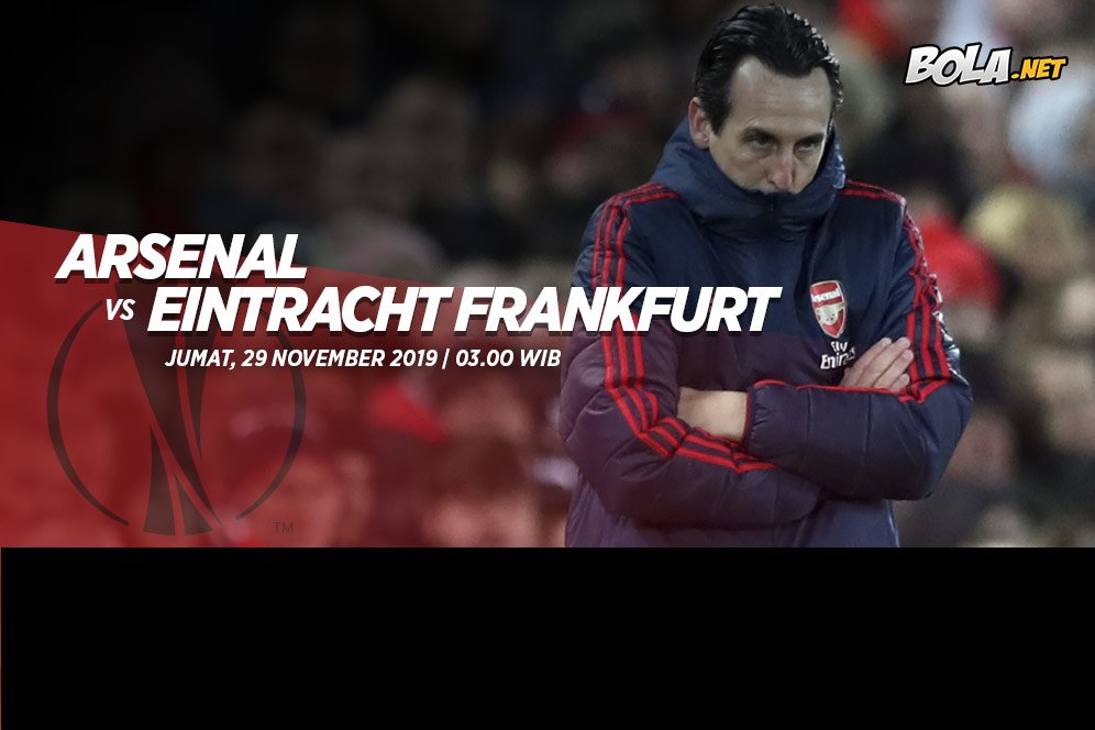 Prediksi Arsenal vs Eintracht Frankfurt 29 November 2019