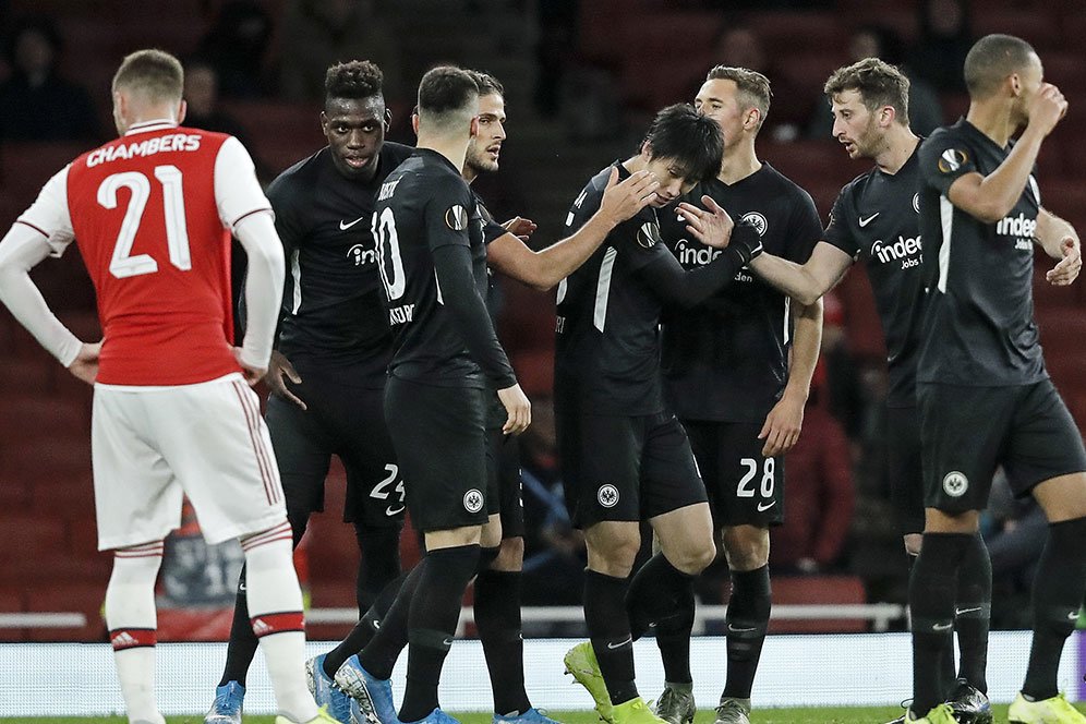 Statistik Laga Arsenal vs Frankfurt: The Gunners Selalu Menyia-nyiakan Keunggulan