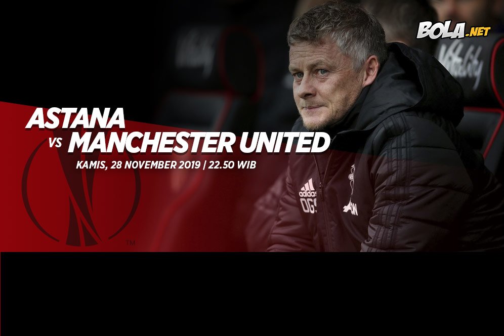 Live Streaming Astana vs Manchester United di Vidio