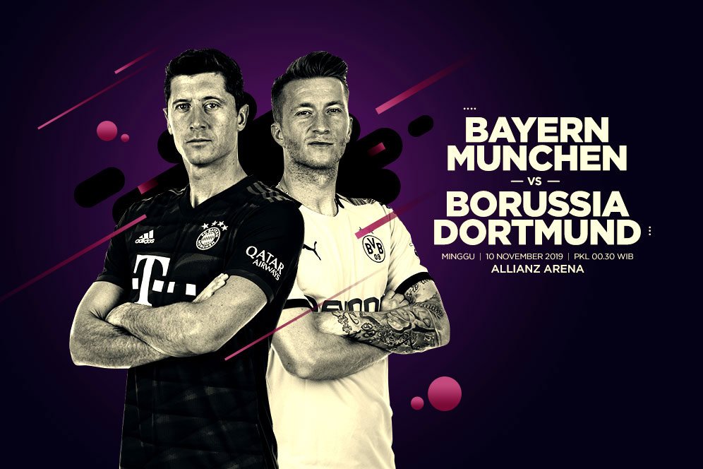 Jadwal Bundesliga: Bayern Munchen vs Borussia Dortmund