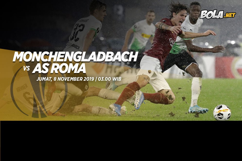 Prediksi Borussia Monchengladbach vs AS Roma 8 November 2019