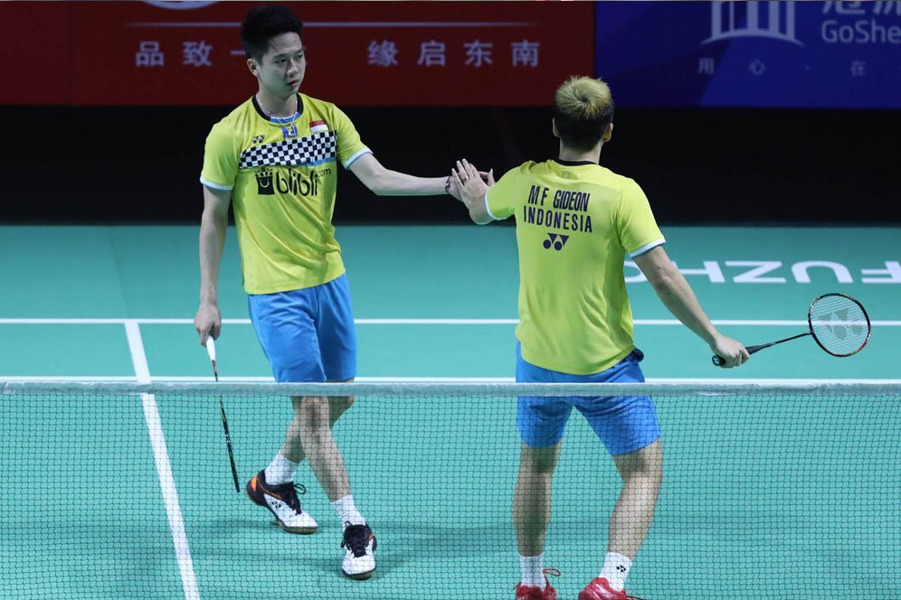 Kevin/Marcus Melaju ke Semifinal Fuzhou China Terbuka 2019