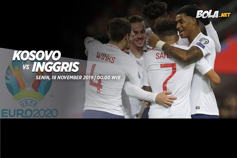 Prediksi Kosovo vs Inggris 18 November 2019