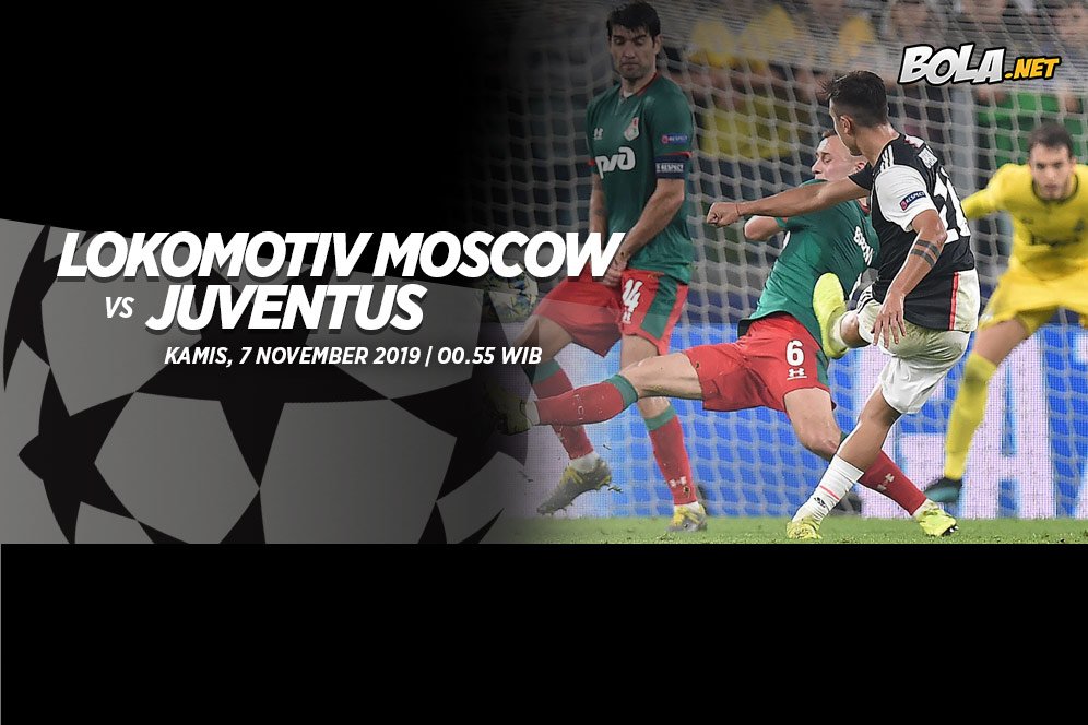 Prediksi Lokomotiv Moscow vs Juventus 7 November 2019