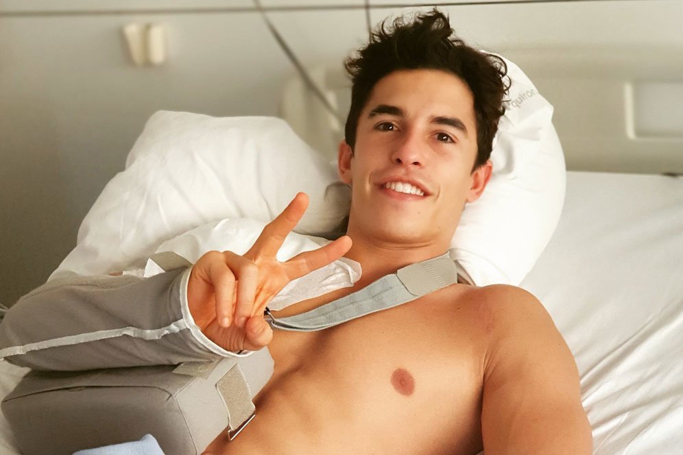 Marc Marquez Akui Pemulihan Bahunya Berjalan Berat