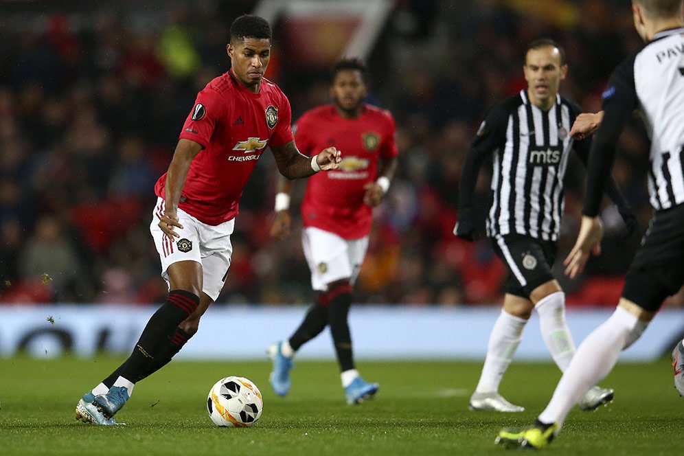 Man of the Match Manchester United vs Partizan Belgrade: Marcus Rashford