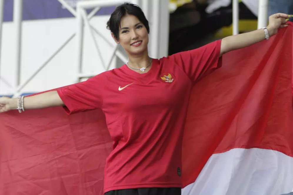 Final SEA Games 2019, Maria Ozawa Plus Vicky Vette Kembali Dukung Timnas Indonesia U-22