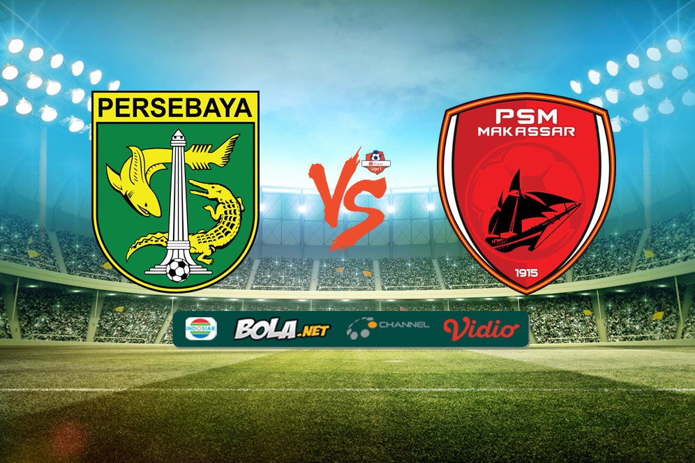 Hasil Pertandingan Persebaya Surabaya vs PSM Makassar: 3-2