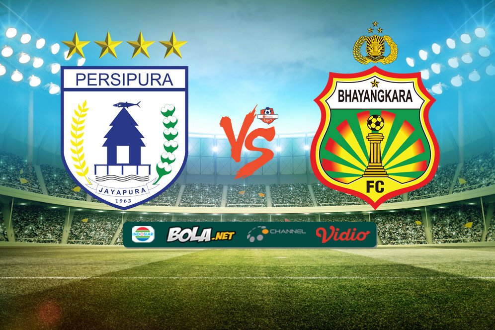 Shopee Liga 1 2019: Duel Antarlini Persipura Vs Bhayangkara FC