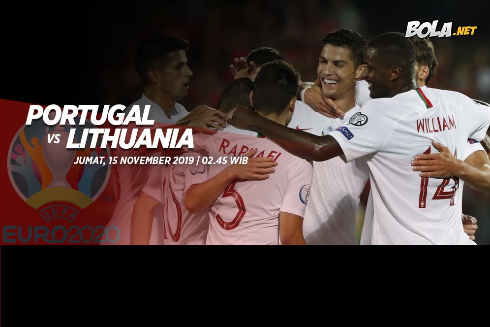 Prediksi Portugal vs Lithuania 15 November 2019