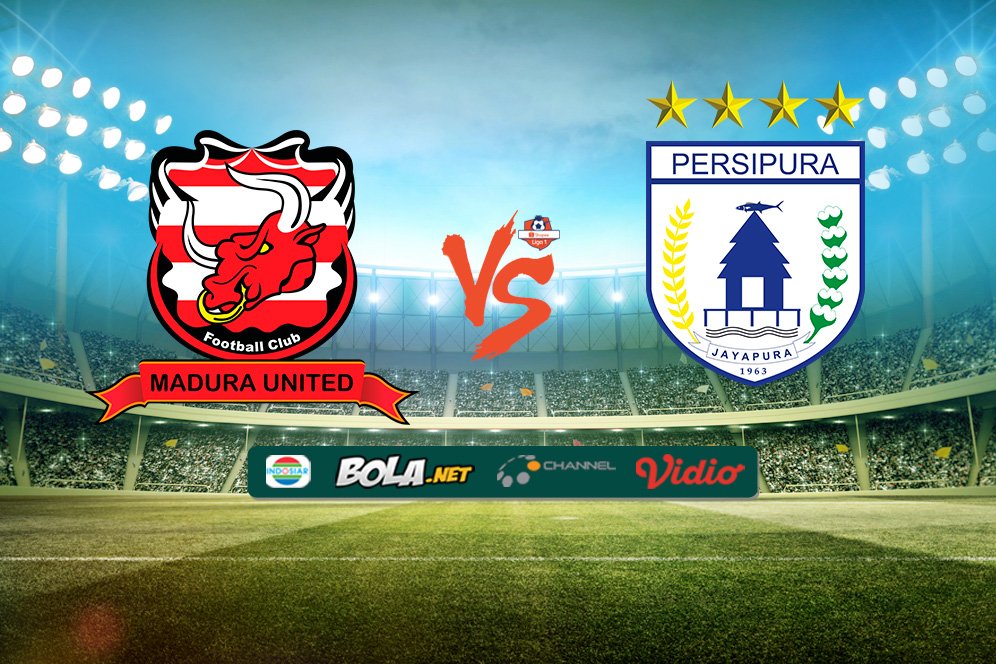 Live Streaming Shopee Liga 1 di Vidio: Madura United vs Persipura