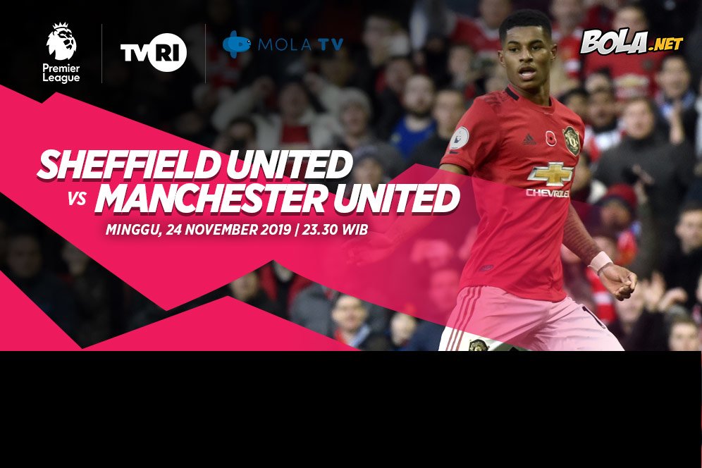 Live Streaming Sheffield United vs Manchester United di Mola TV