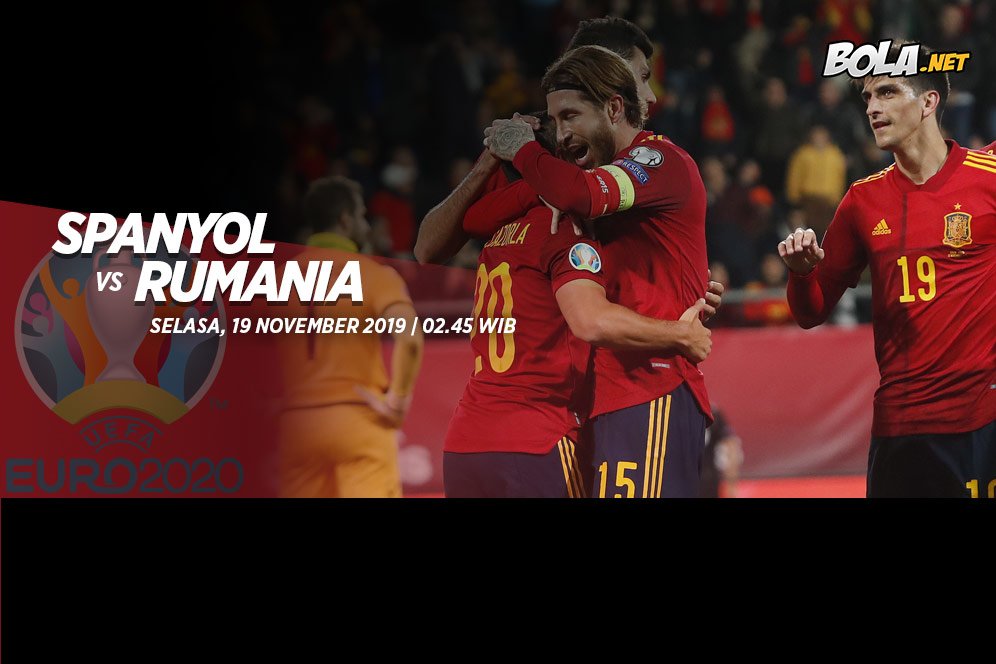 Prediksi Spanyol vs Rumania 19 November 2019