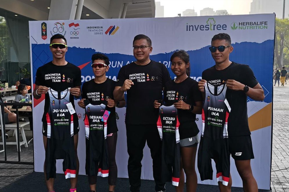 Indonesia Bidik Lima Medali Triathlon di SEA Games 2019 Indonesia Bidik Lima Medali Triathlon di SEA Games 2019
