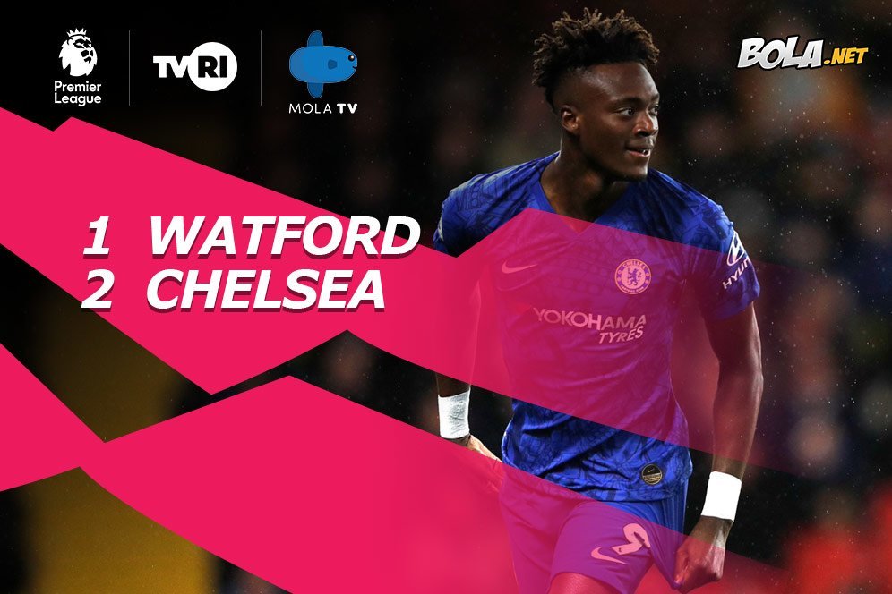 Hasil Pertandingan Watford vs Chelsea: Skor 1-2