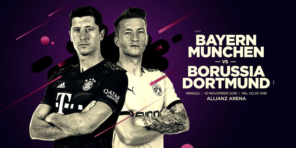 Jadwal Bundesliga: Bayern Munchen vs Borussia Dortmund
