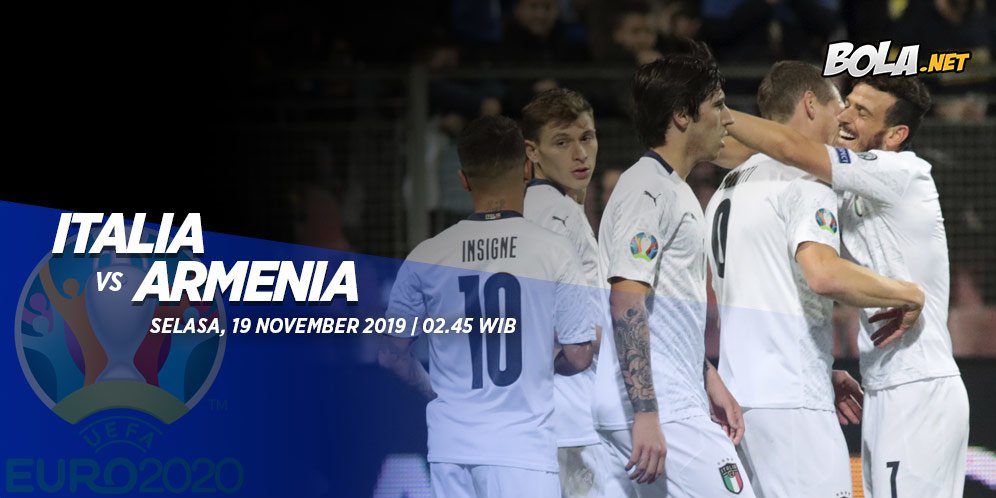 Prediksi Italia vs Armenia 19 November 2019