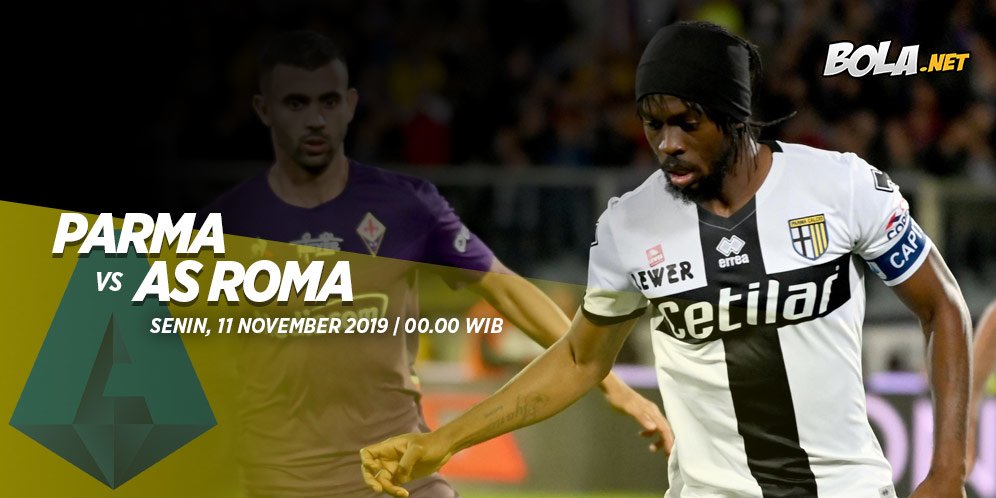 Prediksi Parma vs AS Roma 11 November 2019