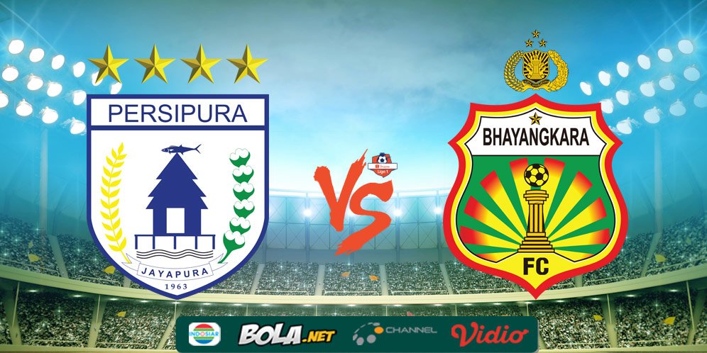 Hasil Pertandingan Persipura Jayapura vs Bhayangkara FC: 1-3