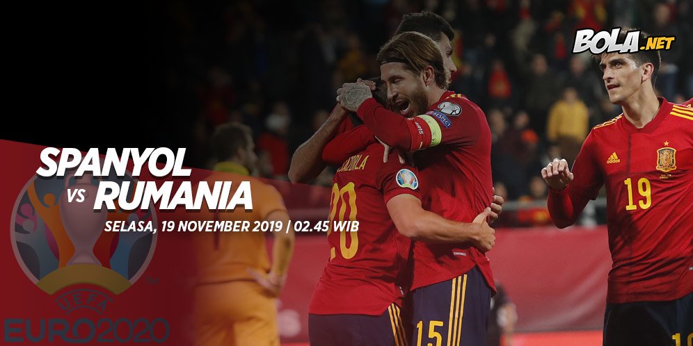 Prediksi Spanyol vs Rumania 19 November 2019