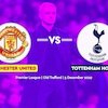 Duel Manchester United vs Tottenham Diprediksi Berakhir Tanpa Pemenang