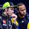 Lewis Hamilton Sabet Kemenangan Ke-100, Valentino Rossi Ucapkan Selamat