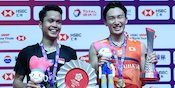 Anthony Ginting Beri Dukungan untuk Kento Momota Anthony Ginting Beri Dukungan untuk Kento Momota