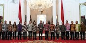 Isi Pertemuan antara Presiden Jokowi dan Pengurus Baru PSSI