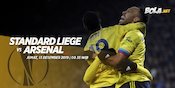 Live Streaming Standard Liege vs Arsenal di Vidio