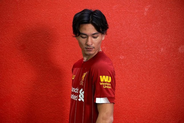 Takumi Minamino (c) Liverpool FC