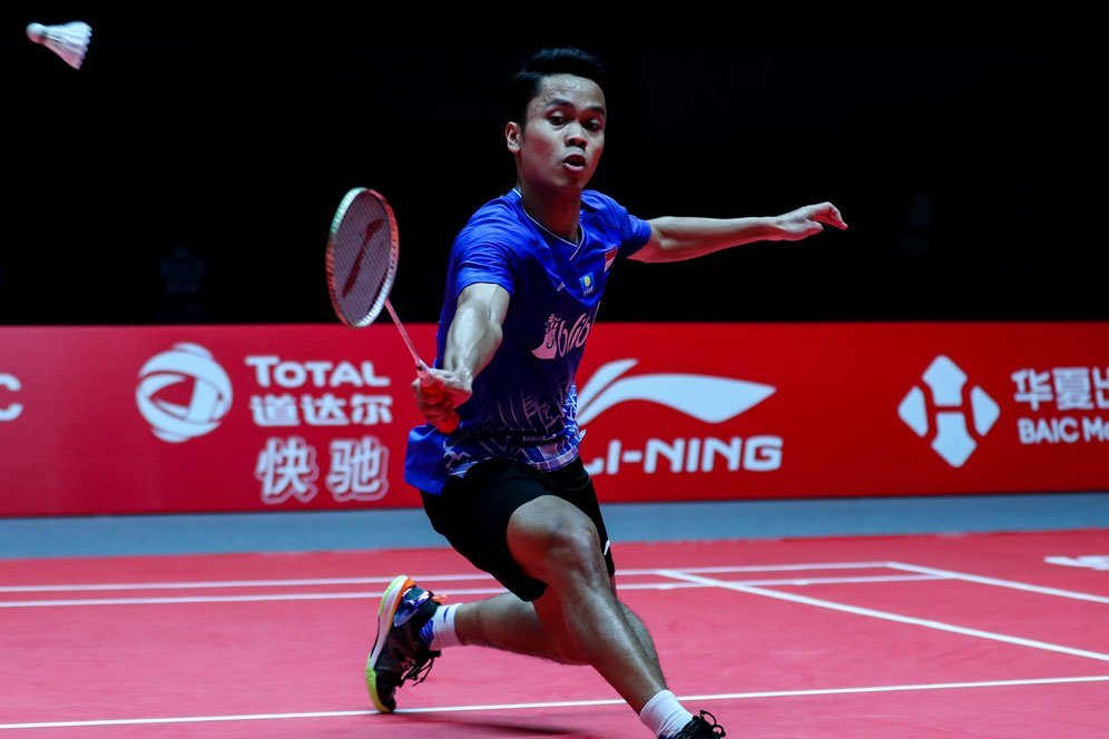 Anthony Ginting Lega Lolos ke Semifinal BWF World Tour Finals 2019