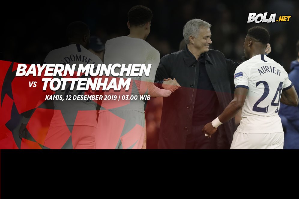 Prediksi Bayern Munchen vs Tottenham 12 Desember 2019